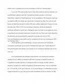 Quelles sont les conséquences de la crise économique en 1929 sur l’Amérique latine ?