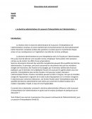 La doctrine administrative et le pouvoir d’interprétation de l’administration