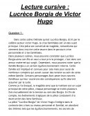 Lecture cursive : Lucrèce Borgia de Victor Hugo