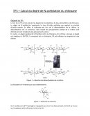 Calcul du degré de N-acétylation du chitosane