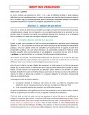 Introduction au droit des personnes