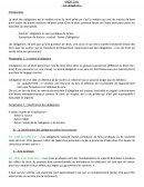 Droit civil : les obligations