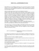 La responsabilité civile