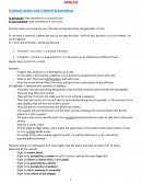 Criminal justice and criminal proceedings