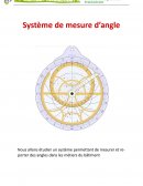 Système de mesure d’angle