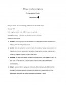 Éthique et culture religieuse