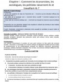 Comment les économistes, les sociologues, les politistes raisonnent-ils et travaillent-ils ?
