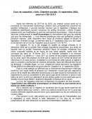 Cour de cassation, civile, Chambre sociale, 21 septembre 2022, pourvoi n°20-18.511