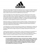 Etude de cas Adidas swot