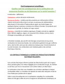 Quelles sont les conséquences de la combustion de ressources fossiles ou de biomasse sur la santé humaine ?