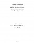 Sport et handicap, Politiques sociales