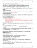 Fiche de révision sur Candide