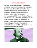 Gustave flaubert, contexte d'écriture et biographie