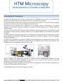 Etude de cas HTM Microscopy