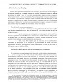 La subjectivité en question : genèse et intermittences du sujet