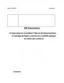 En quoi peut-on considérer l’œuvre de Beaumarchais, le mariage de Figaro, comme une comédie typique du siècle des Lumières ?