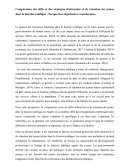 Comparaison des défis et des stratégies d'attraction et de rétention des jeunes dans la fonction publique : Perspectives algériennes et québécoises