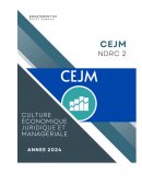 Chapitre 3 Culture économique et managériale CEJM NDRC