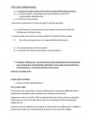 TD de droit adminsitratif