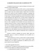 La séparation des pouvoirs dans la Constitution de 1791