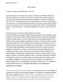 Is religion a unifying or a disunifying factor in the USA?