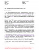 Modèle de lettre de motivation pour un stage