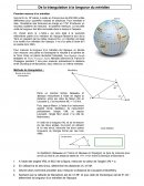 De la triangulation à la longueur du méridien