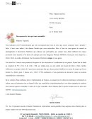 Lettre commerciale