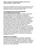 La IIIe République avant 1914 : un régime politique, empire colonial