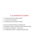 La protection du salarié