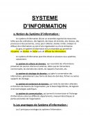 Système d'information