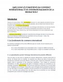 Les fondements du commerce international et de l'internationalisation de la production