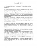 Le Code Civil