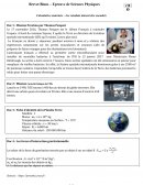 Brevet blanc de physique-chimie
