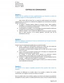 Droit des sociétés, contrôle de connaissances