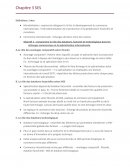 Fiche de révision de SES sur la mondialisation