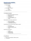 Rapport sur les additifs