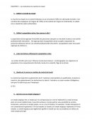Les évolutions du marché du travail
