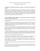 Correction Cas Cooking – Mettre en place une nouvelle relation client