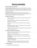 Serrure connectée