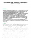 Peut-on mesurer l'impact des travaux de la transformation de Paris par Haussmann