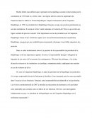 Le président de la République sous la Cinquième République est-il réellement responsable ?