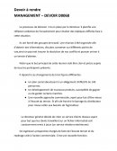 Devoir de management