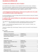 Introduction à la Méthode ABC