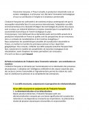 Exposé sur la production industrielle française actuelle