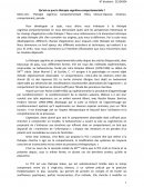 La thérapie cognitivo-comportementale