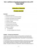 Notion essentielles d'économie, et causses à effets