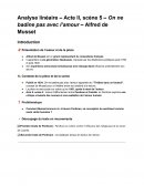 On ne badine pas avec l’amour – Alfred de Musset