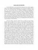Causes of World War One