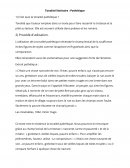 Tonalité littéraire : Pathétique